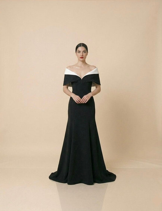 فستان أسود