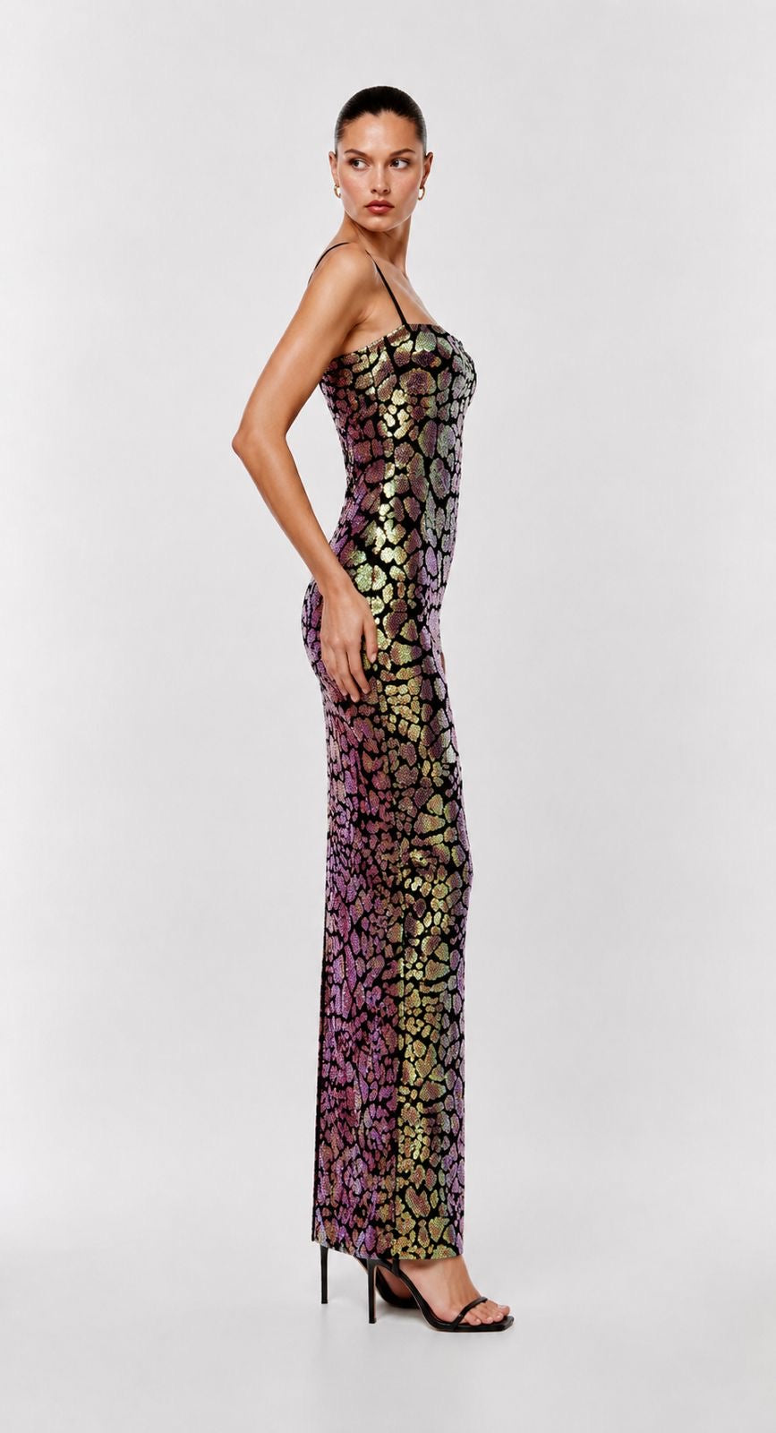 Obsidian flame gown